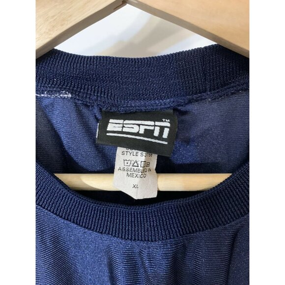 Vintage ESPN T Shirt 90s ESPN Sports Center SC Blue White Green Sz XL Men’s - Picture 2 of 6